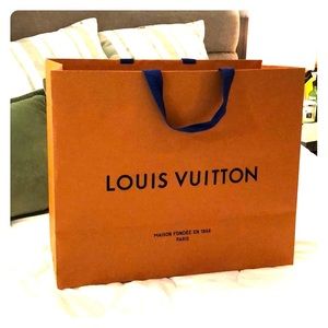 Louis Vuitton shopping bag
